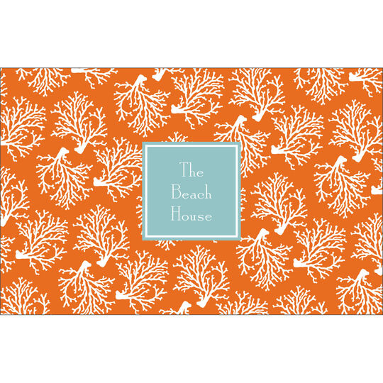 Coral Repeat Placemats